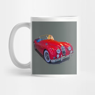 1950's British Classic, Vintage, Sport Car, Roadster Mug